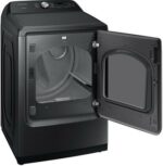 7.4 cu. ft. Capacity Gas Dryer with Sensor Dry in Brushed Black - Image 3