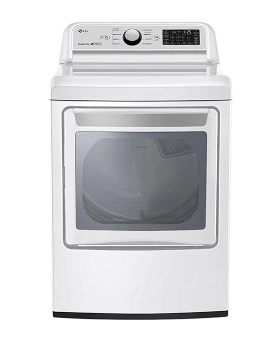 DLE7300WE 7.3 cu. ft. Smart wi-fi Enabled Electric Dryer with Sensor Dry Technology - Image 1