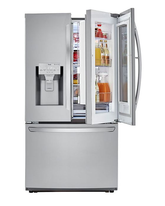 LFXC22596S 22 cu. ft. Smart wi-fi Enabled InstaView Door-in-Door Counter-Depth Refrigerator - Image 1
