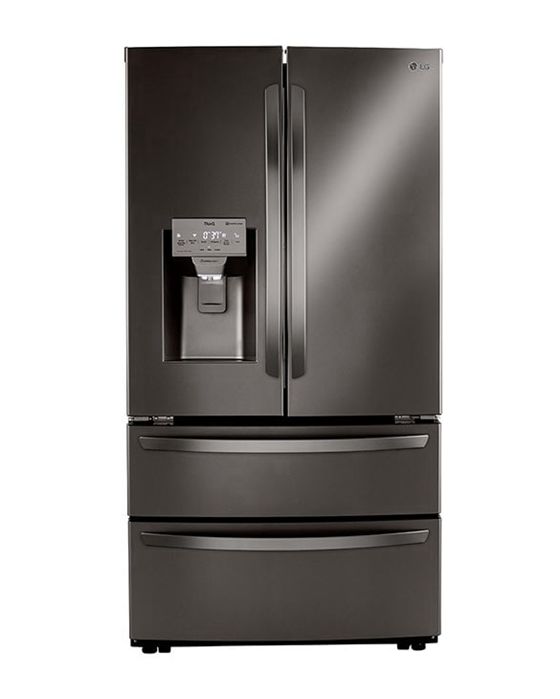 LMXC22626D 22 cu ft. Smart Counter Depth Double Freezer Refrigerator - Image 1