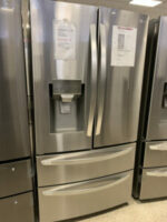 22 cu ft. Smart Counter Depth Double Freezer Refrigerator - Image 2