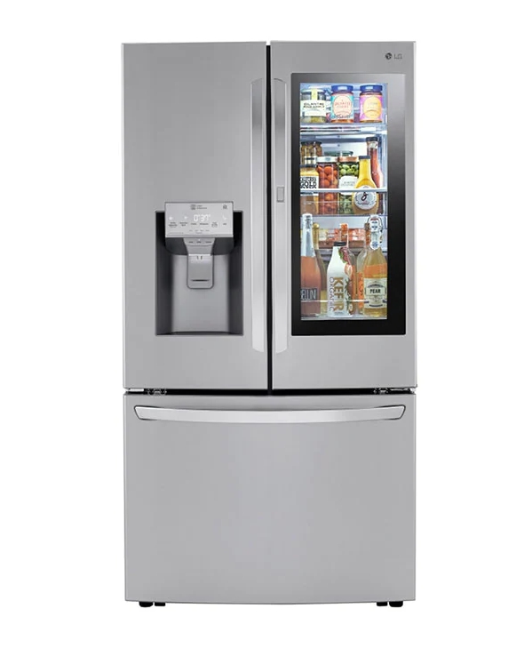 LRFVC2406S 24 cu. ft. Smart wi-fi Enabled InstaView Door-in-Door Counter-Depth Refrigerator with Craft Ice Maker - Image 1