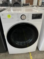 7.4 cu. ft. Ultra Large Capacity Smart wi-fi Enabled Front Load Electric Dryer with TurboSteam and Built-In Intelligence - Image 2