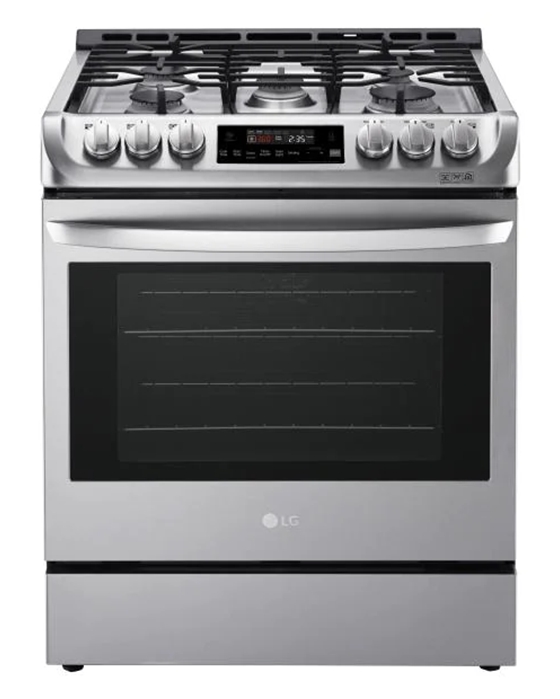 LSG4511ST 6.3 cu. ft. Gas Single Oven Slide-in Range with ProBake Convection and EasyClean - Image 1