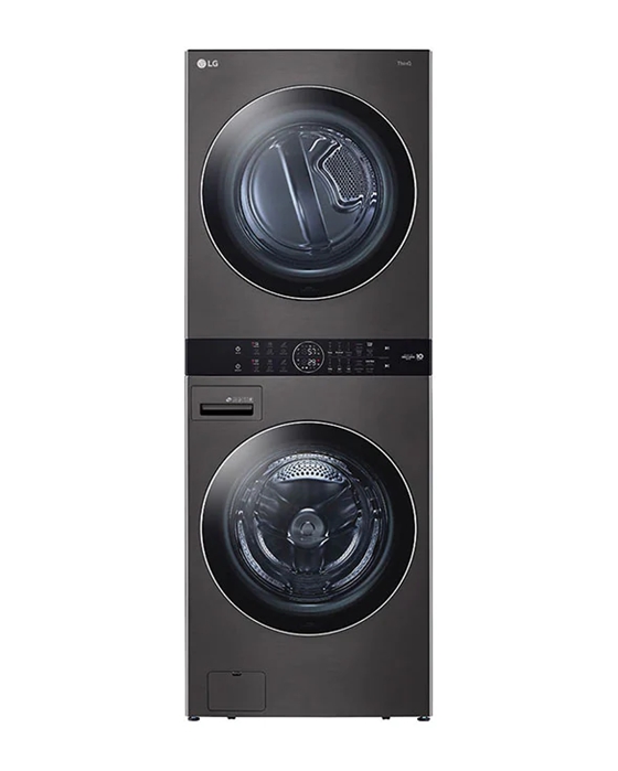WKEX200HBA Single Unit Front Load LG WashTower with Center Control 4.5 cu. ft. Washer and 7.4 cu. ft. Electric Dryer - Image 1